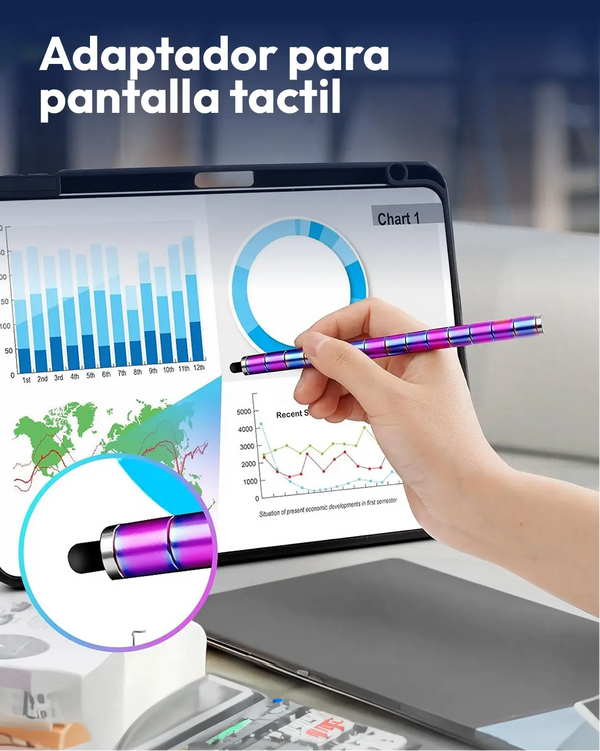 Bolígrafo magnético modular anti estrés