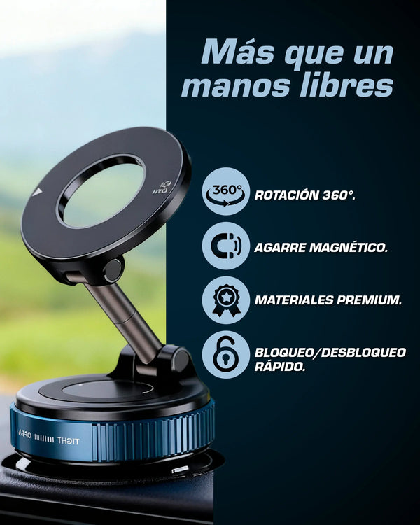 Soporte magnético para teléfonos celulares