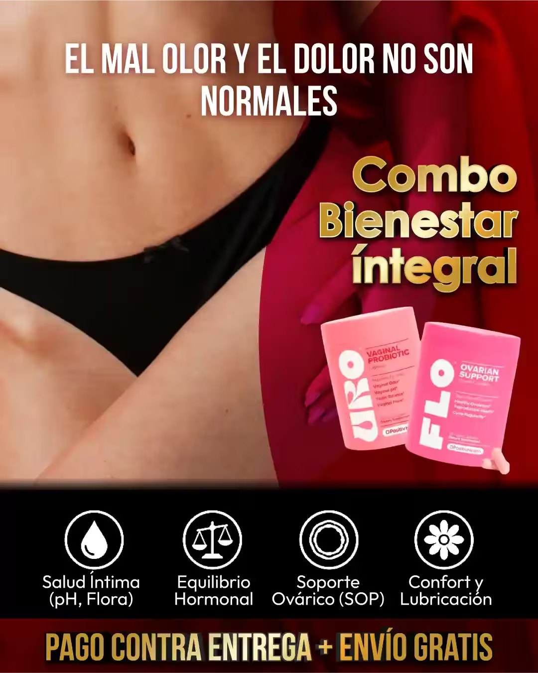Combo Bienestar Íntimo Femenino URO + FLO