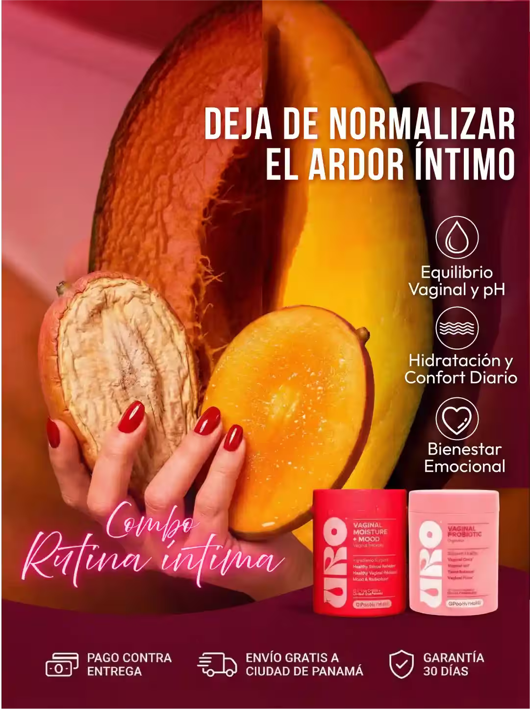 Combo Rutina Íntima URO + MOISTURE