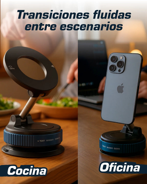 Soporte magnético para teléfonos celulares