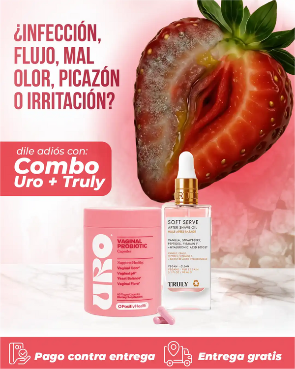 Combo URO Probióticos + TRULY GRATIS