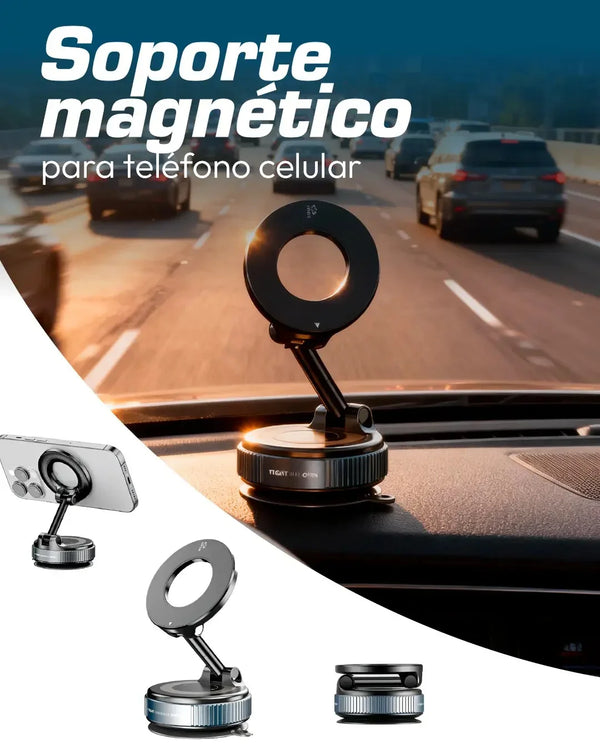 Soporte magnético para teléfonos celulares